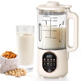 50oz Nut Milk Maker, 10 in 1 Automatic Nut Milk Maker with 20 Blades