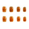 Autumn Press on Nails Short Fake Nail Fall False Nails