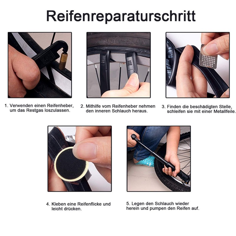BAONUOR Bicycle Multitools 16-in-1 Bicycle Repair Tool Set, Foldable Multifunction