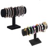 2 Pcs Coward Bracelet Holder Organizer for Show Jewelry Display