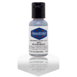 AmeriColor Amerimist Airbrush Color .65 Ounce, Silver Metallic Sheen