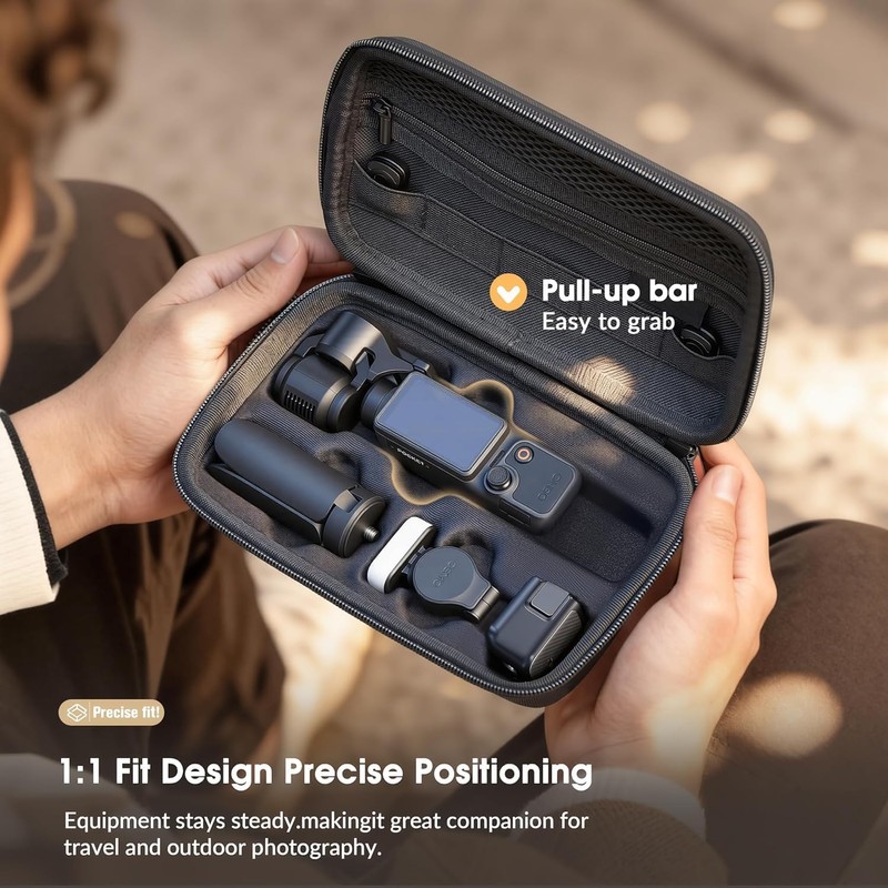 FINEEN Compatible with DJI Osmo Pocket 4/3/Xtra Muse Storage Case