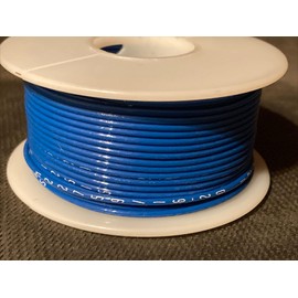 M22759/16-20 20 awg. Stranded Blue Tefzel Ins. Airframe Wire 100 ft. Spool
