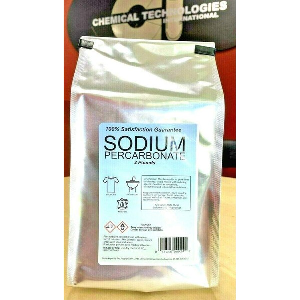 Sodium Percarbonate (Oxidizer) Kosher 5 Lbs Pack