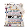 FOTAP Hamilton Quotes Gift Rise Up Tote Bag Hamilton Musical