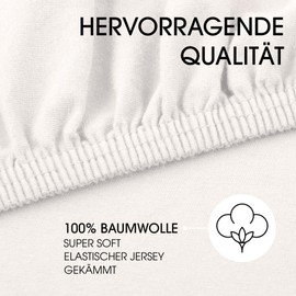 CelinaTex Lucina Fitted Sheet Cotton 140x200-160x200 cm snow white