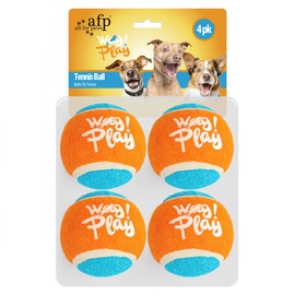 ALL FOR PAWS - Lanzador de bolas para perros, 4 piezas