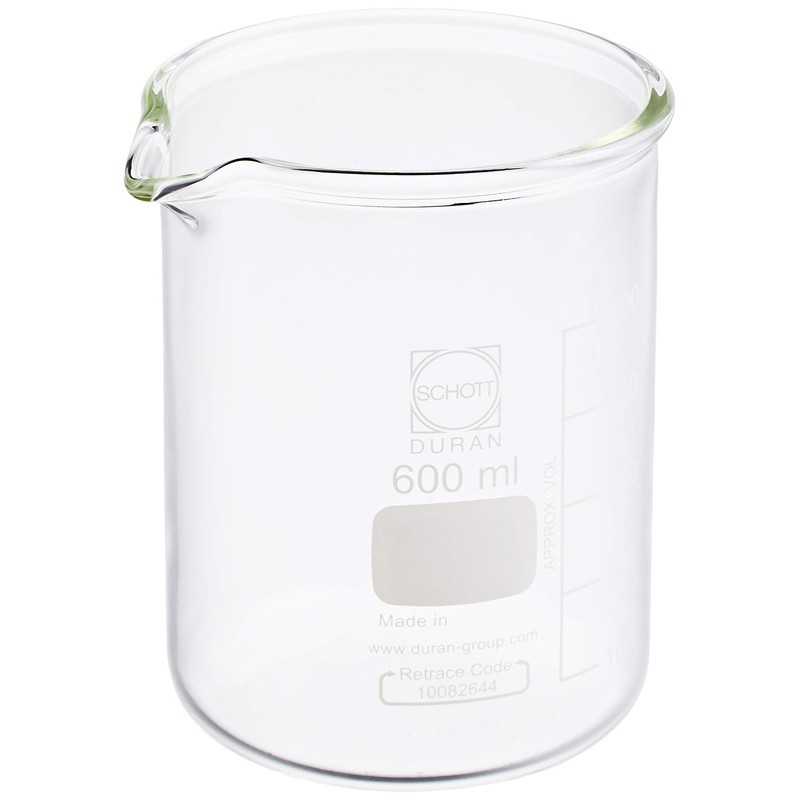 SCHOTT/DURAN Extra Thick Beaker 23.6 fl oz (600 ml) /