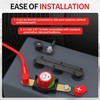 Joinfworld Side Post Battery Disconnect Switch 12V-48V 275A Waterproof Marine