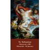 St. Sebastian, patron saint of athletes, Prayer Card (3-pack)
