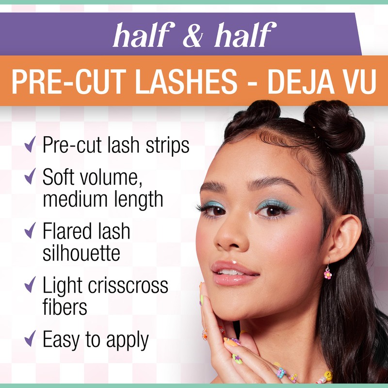 Ardell Winks Half & Half Pre-Cut Lashes, Déjà Vu -