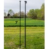 Universal Mounting Pole Kit - Great for Post-Mounted Bird Houses