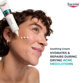 Eucerin Dermopure Clinical Hydra Repair Fluid 40ml, Moisturising Repair Cream with SymSitive & Ceramides for Acne, Face Moisturiser Oily and Sensitive Skin