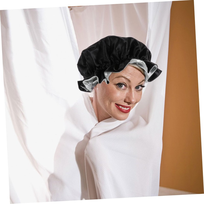 FOMIYES 3pcs Sleeping Hat Hair Loss Cap Headscarf Cap Bathing