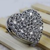 BestBling Crystal Sparking Heart Shape Natural Car Vent Clip Air