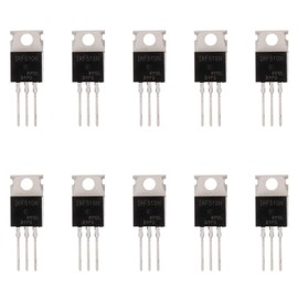 BOJACK IRF510 MOSFET Transistors IRF510N 5.6A 100V N-Channel Power MOSFET TO-220AB (Pack of 10)