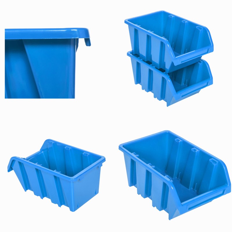 botle 39 Stacking Boxes Wall Shelf Plastic 154 x 78