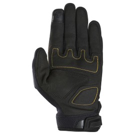 Furygan TEKTO EVO Men's Motorcycle Gloves - Polyurethane, Microfibre, Polyamide, Fit, Breathability, Comfort and Durability, Urban Adventure, Black
