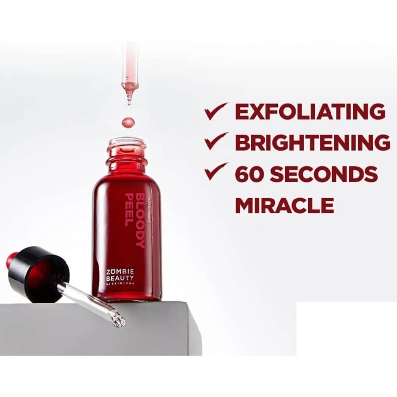 Skin1004 Zombie Beauty Bloody Peel 30ml Momento De Aplicación Noche