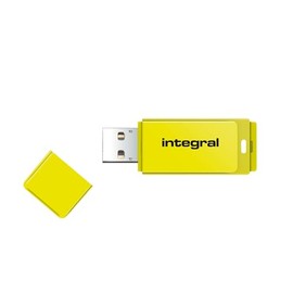 Integral 8GB NEON USB Stick gelb