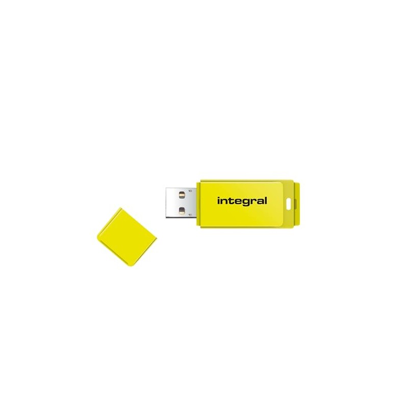 Integral 8GB NEON USB Stick gelb