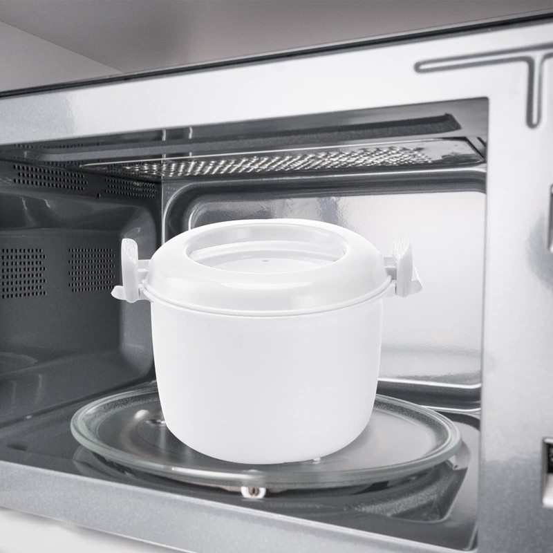 Microwave Rice Cooker Small: Microwave Steamer for Vegetables- Microwave Pressure