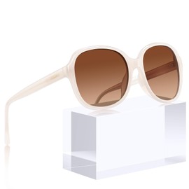 CARFIA Oversized Sunglasses for Women Polarised UV400 Protection Fashion Trendy