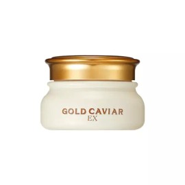 Skinfood 스킨푸드 골드 캐비어 이엑스 크림 50ml 탄력랩핑 Skinfood Gold Caviar EX Cream 50ml Elastic Wrapping