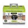 Slipstick CB681 2 Inch Floor Protector Rubber Caster Wheels (Set
