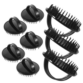 VICASKY Ergonomic Scalp Massager Brush 8pcs Shampoo Brush Set Gentle Head Scrubber for Family Hair Care