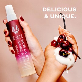Ellis Brooklyn VANILLA SIN Hair And Body Fragrance Mist - Gourmand Perfume Mist with Black Cherry, Fresh Freesia, & Bourbon Vanilla, Vegan Perfume Made In The USA, 50ml 1.7 Fl Oz