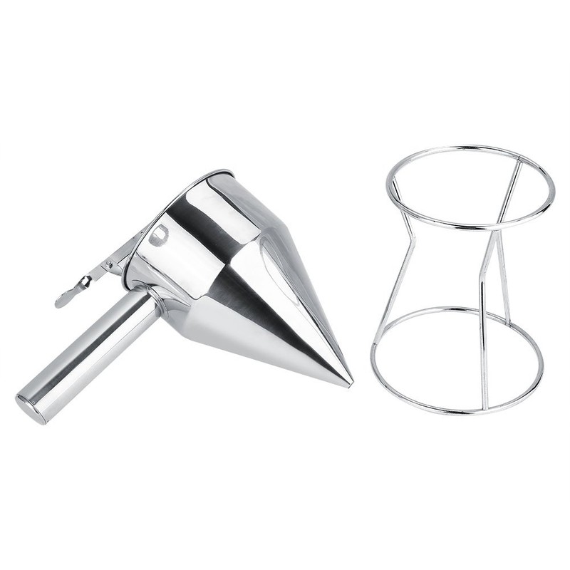 DEWIN Piston Funnel, Dough Dispenser Gravy Funnel Sauce Gun Dispenser