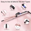 3/8 Inch Small Curling Iron Wand,Ceramic Small Ceramic Barrel Hair