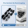 AOHIEDI 68pcs Universal TV Mounting Hardware Screw Kit with Box