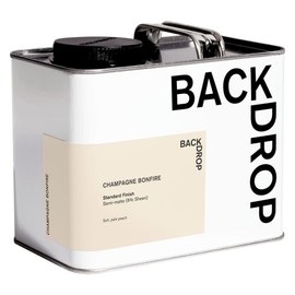 BACKDROP | Premium Interior Paint | Standard Semi Matte, Low Sheen Finish | Self-Priming, Low VOC, Green Wise Certified | CHAMPAGNE BONFIRE – Soft, Pale Peach | 0.5 Gallon