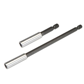 Toolzone 2pc Magnetic Power Bit Holder Set 60mm & 150mm