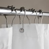 tooloflife 12 Packs Aluminum Shower Curtain Hooks Polished and Smooth