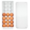 iDesign Fridge Binz BPA-Free Plastic Stackable Egg Holder - 14.5"