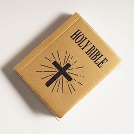 1/12 Scale Mini Bible Book Replica - Realistic Dollhouse Library Accessories for Bookshelf and Bedroom Scenes | Collectible Miniature Books for Dollhouse Furniture and Decor