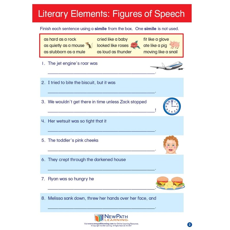 Literary Elements Learning Center Game - Grades 3-5