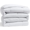 Quilted Down Alternative Comforter - King Size, All Season White