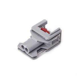 Lijun Ocobudbxw 5 Sets 2-Pin Waterproof Stainless Steel Plug for Delphi 10811963 Diesel Injector Fuel Distributor Plug Valve