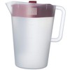 GoodCook 1 Gallon Pitcher with 4 Way Lid, Made Without