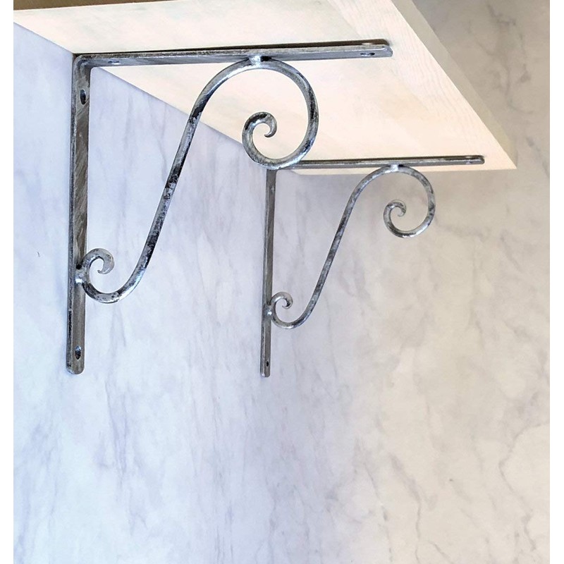 MASOUDI TRADING Shelf Bracket, 7.1 inches (18 cm), Set of