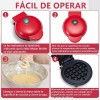 Total Supplier Mini Wafleras Eléctrica Para Gofres En Forma De
