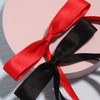 4pcs Ribbon Bowknot Hair Clips for Women with Long Tails,