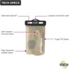 Overboard Multipurpose Waterproof Tech Case - Frosted, Medium