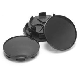 RTrhinoTuning 2.68" Wheel Hub Center Caps for XXR 005 550 551 553 556 558, 559, 2.68"(68mm) / 2.42"(61.5mm) 4pcs Black Center Caps for Rims