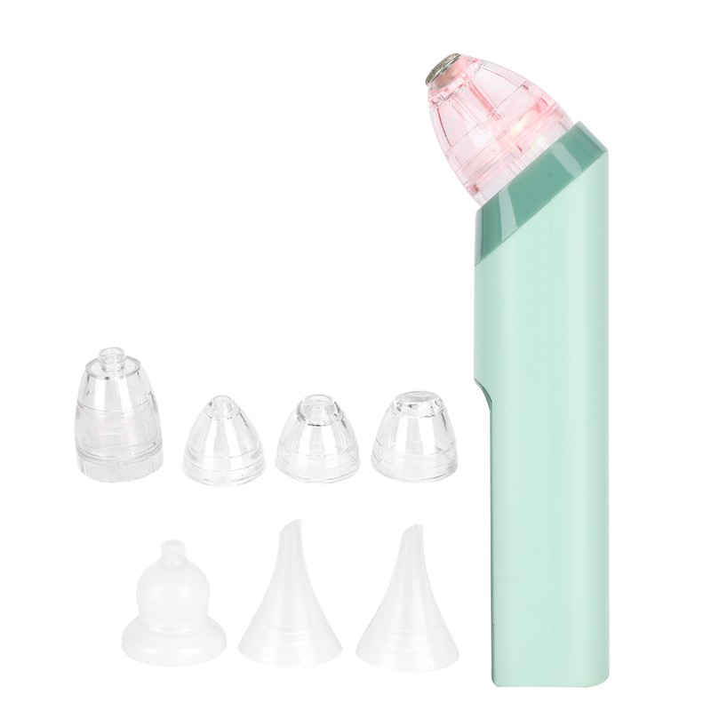 Multi Function Electric Vacuum Nasal Aspirator Suction Blackhead Cleansing Machine(Green