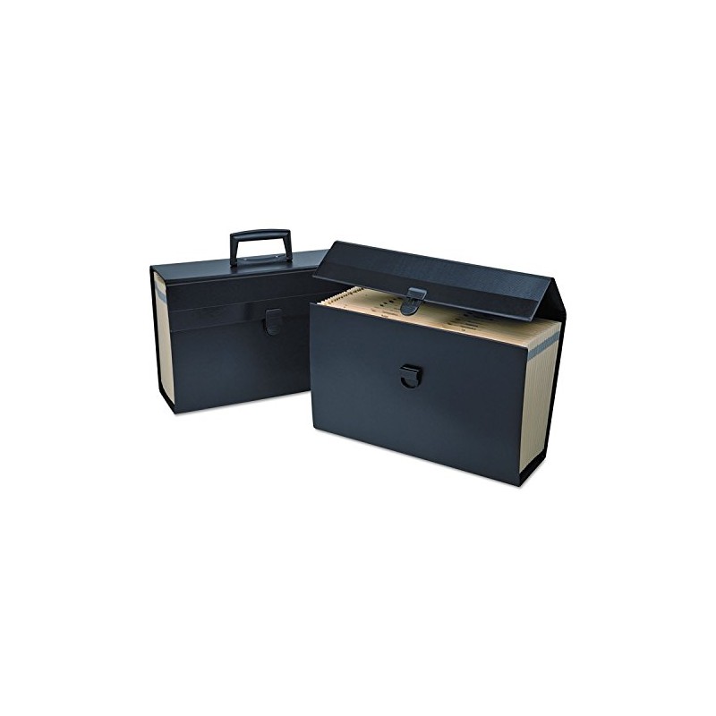 Pendaflex Portafile Expanding Organizer, 15 1/8"x 10 5/8", Black (01156)